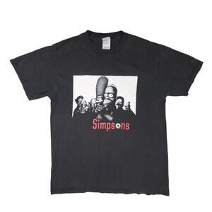 Vintage simpsons sopranos shirt mens medium